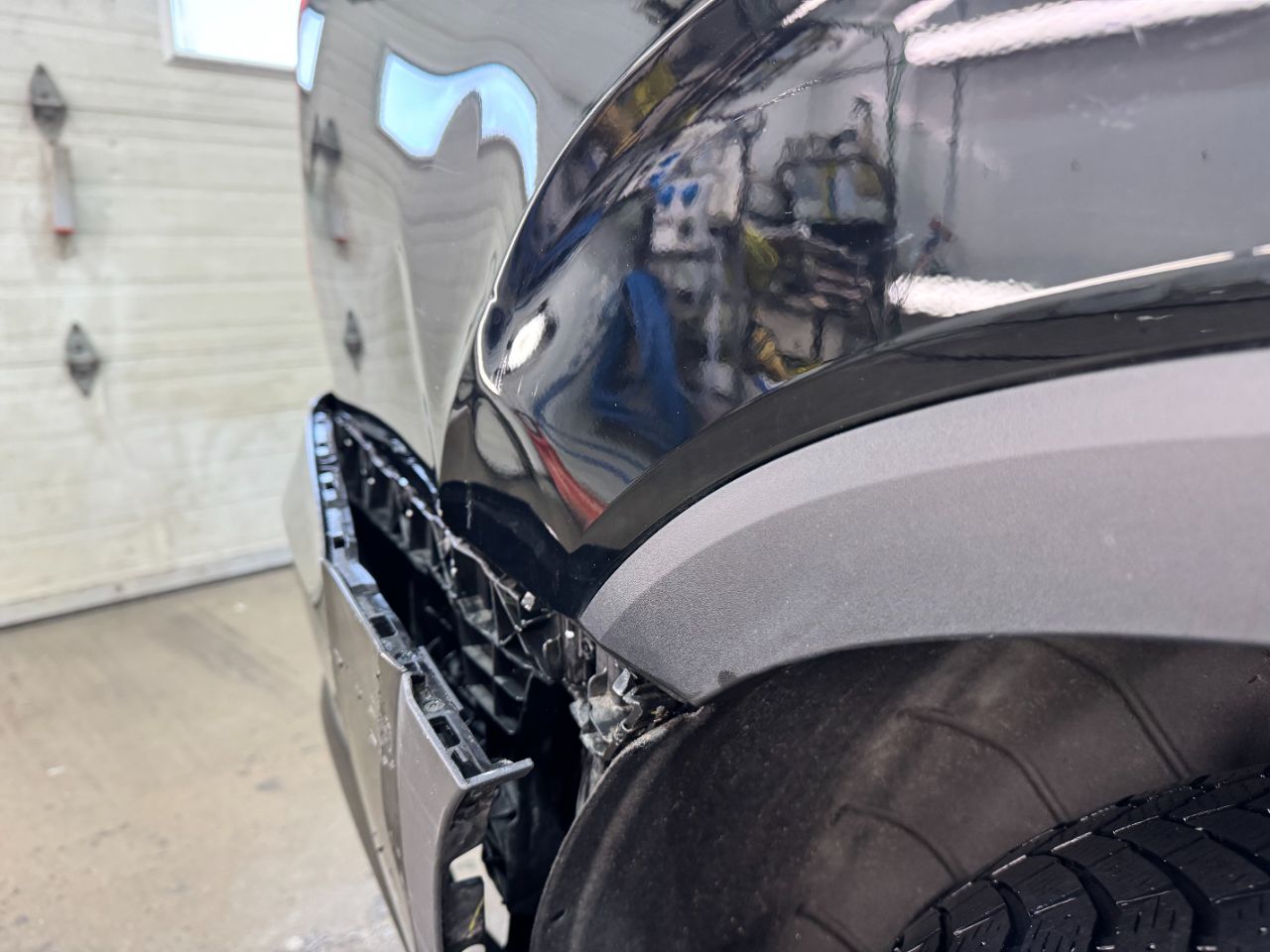 Zoom éraflures aile Hyundai Palisade
