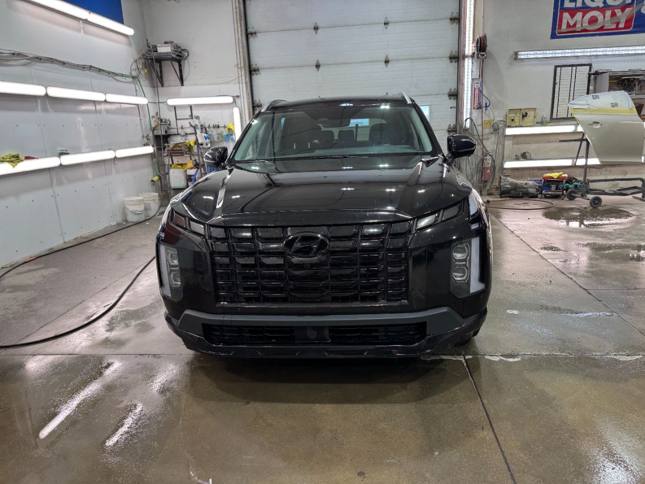 Vue complète Hyundai Palisade réparé