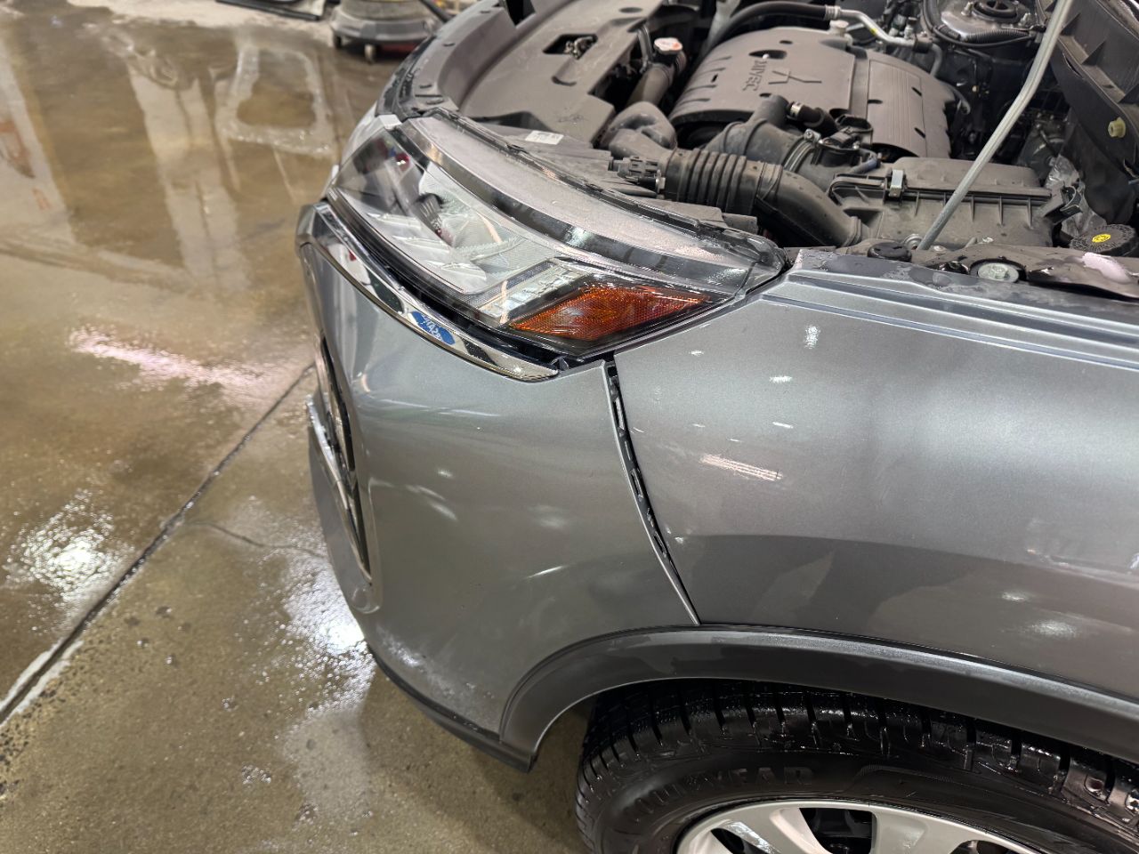 Mitsubishi RVR 2024 réparation collision avant gauche