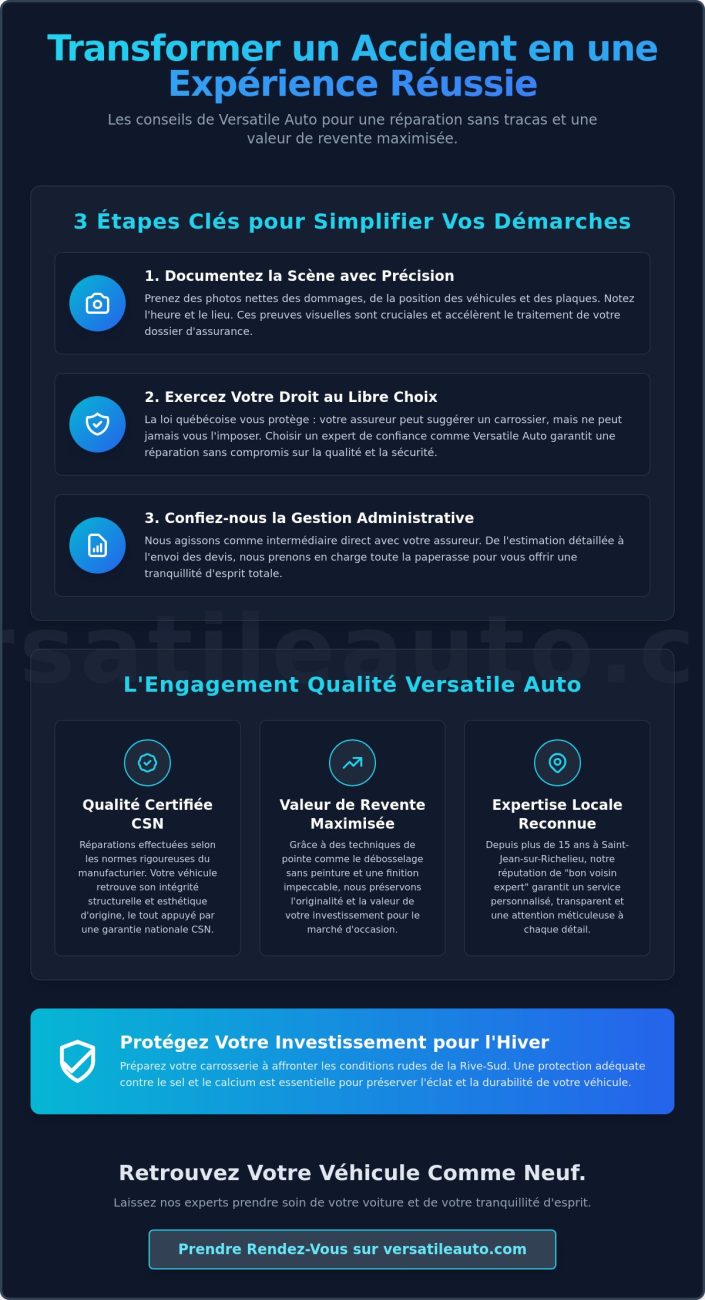 Conseils pour un succès garanti chez Versatile Auto à Saint-Jean-sur-Richelieu