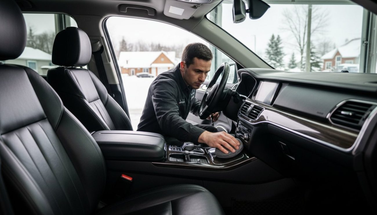 Lavage intérieur de voiture à Saint-Jean-sur-Richelieu : Le guide d'expert 2026
